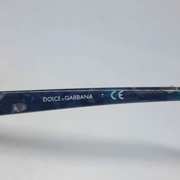 D&G DOLCE & GABBANA DG 3228 2551 51-16-140 Rx Eyeglass Frame, Pre-Owned - Picture 4 of 6